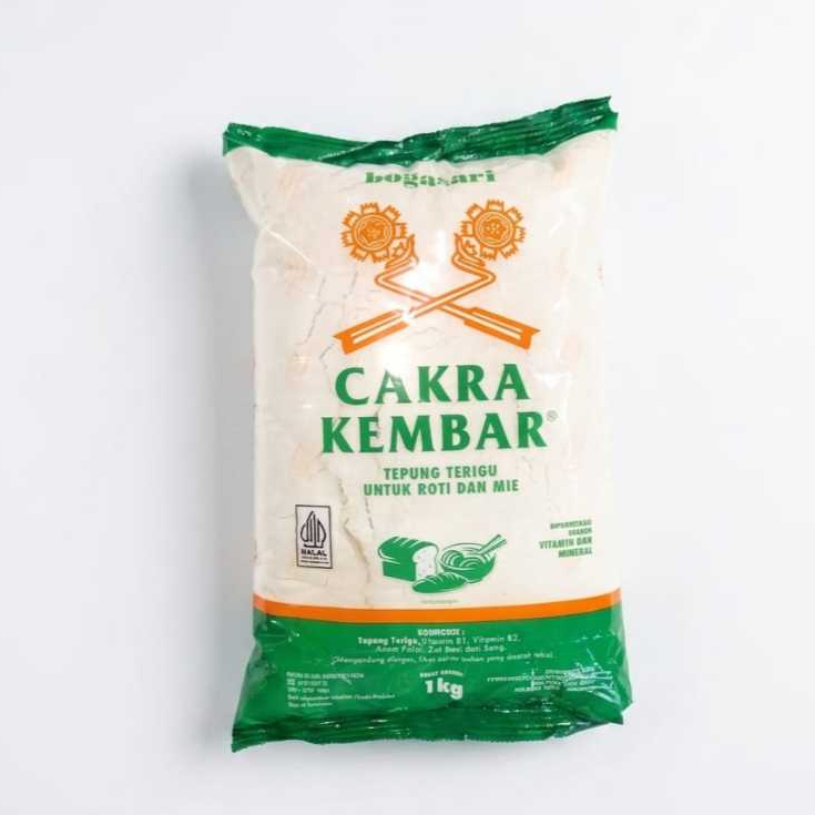Terigu Cakra Kembar 1kg - Protein Tinggi
