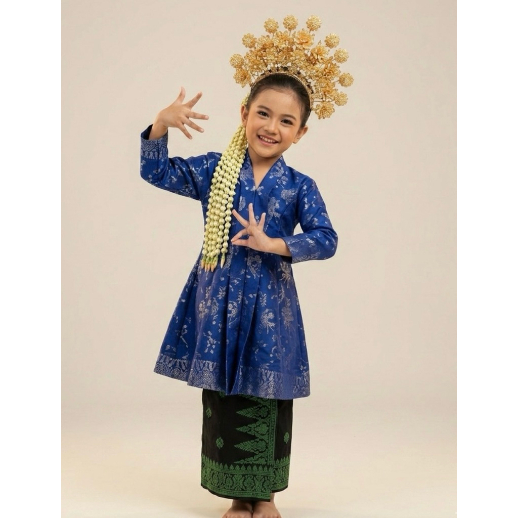 BAJU TARI SONGKET ANAK TK/SD
