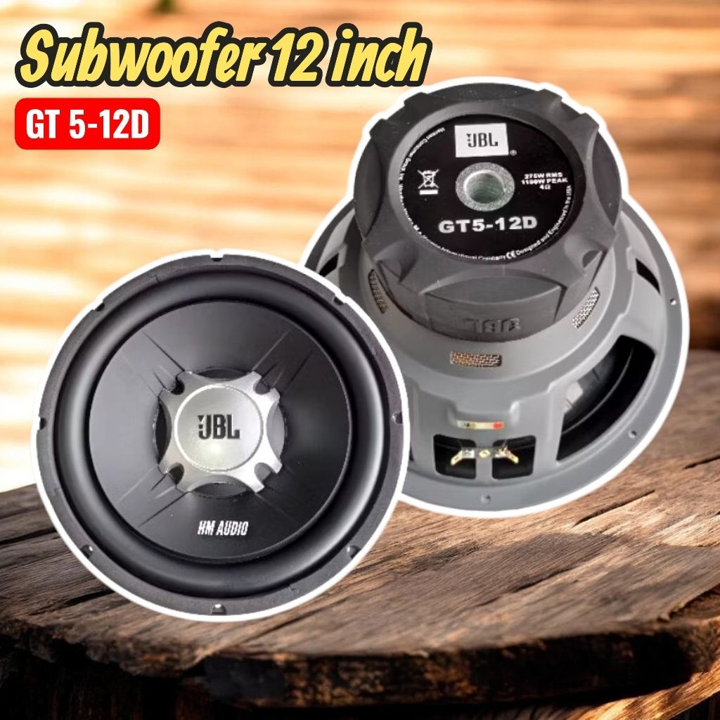 Subwoofer 12 inch JB GT5 12D Double magnet Double Coil