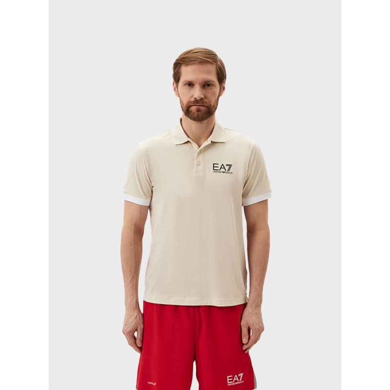 EA7 EMPORIO ARMANI SUMMER BLOCK POLO SHIRT