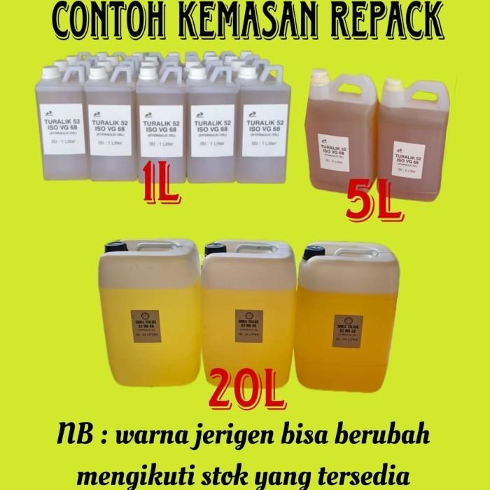 ( kemasan Jerigen 5L) Oli Hidrolik Turalik 48 ISO vg 46, Turalik 43 ISO vg 32,Oli Hidrolik 46,Oli hi