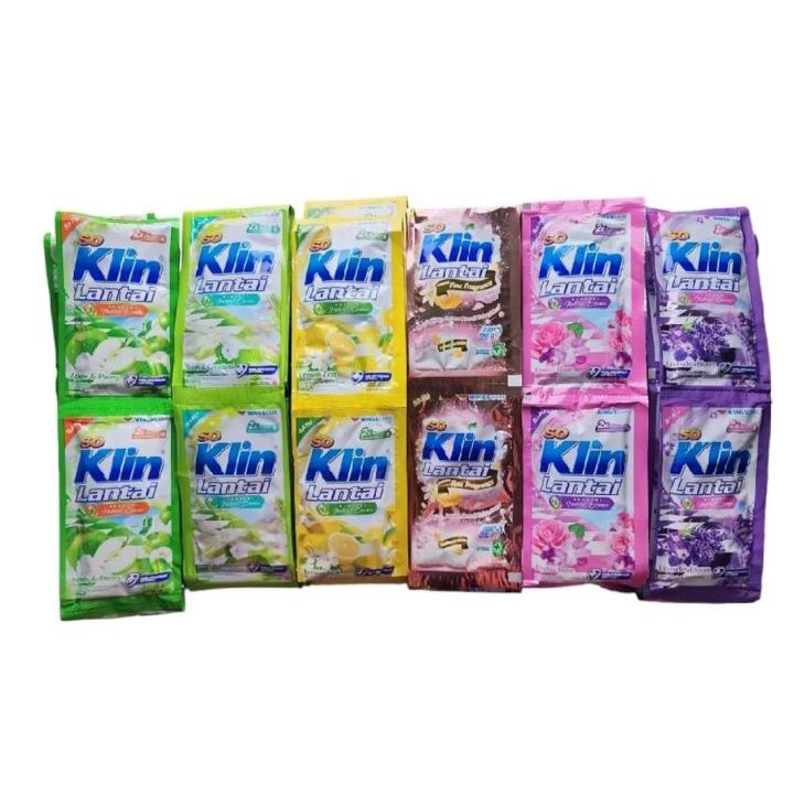 SOKLIN LANTAI RENCENG 12 PCS APEL LAVENDER LEMON SEREH PINK PEONY ROSE