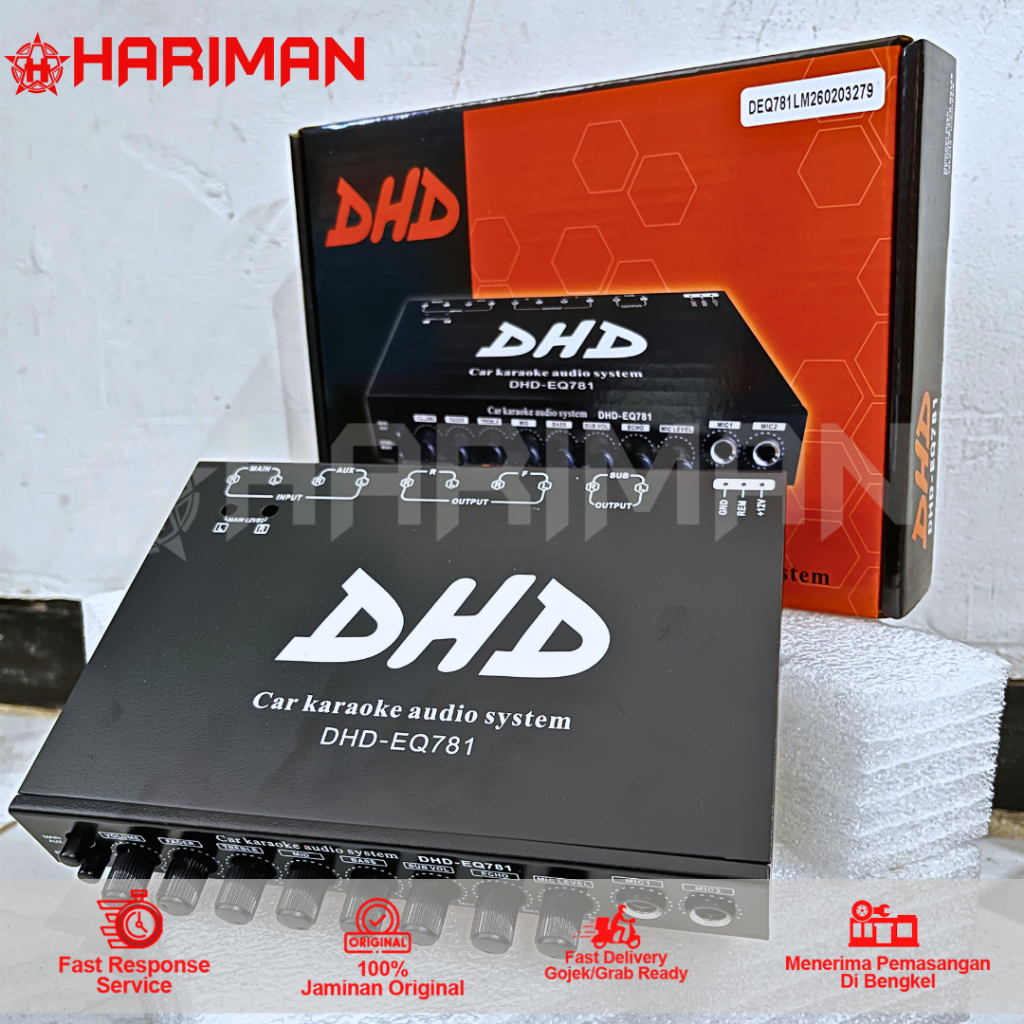 Preamp Karaoke DHD-EQ781 & Preamp  Skeleton EQ100, EQ 200, EQ 300