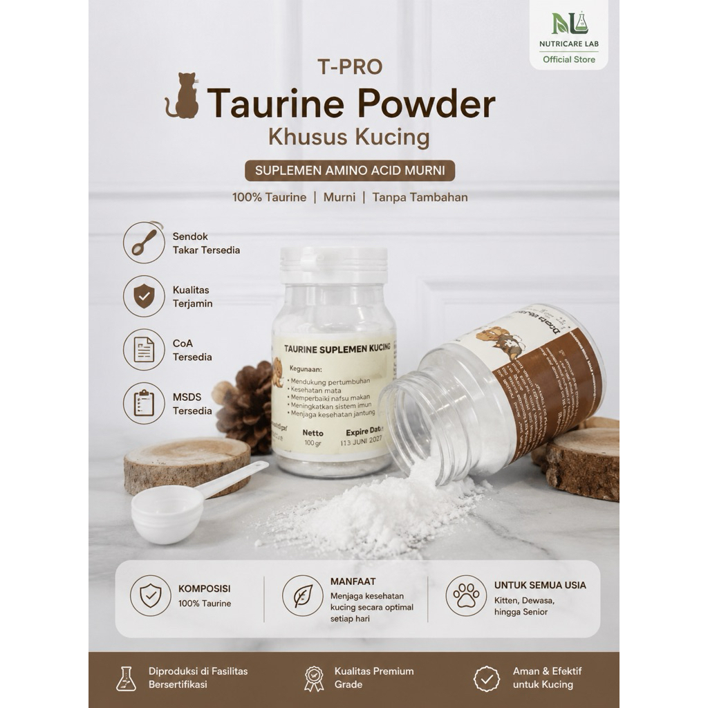 T-PRO TAURINE KHUSUS KUCING