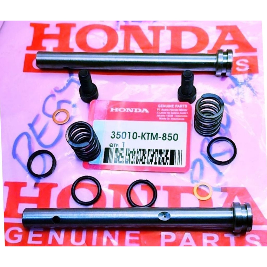 AS SULING SHOCK BAUT HITAM KTM SUPRA X 125 FI HELM IN KARISMA BLADE WIN ASTREA WIN REVO ABSOLUTE ORI