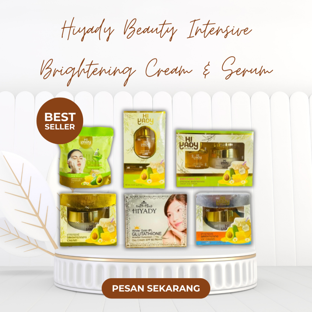 HI YADY INTENSIVE BRIGHTENNING CREAM DAN SERUM