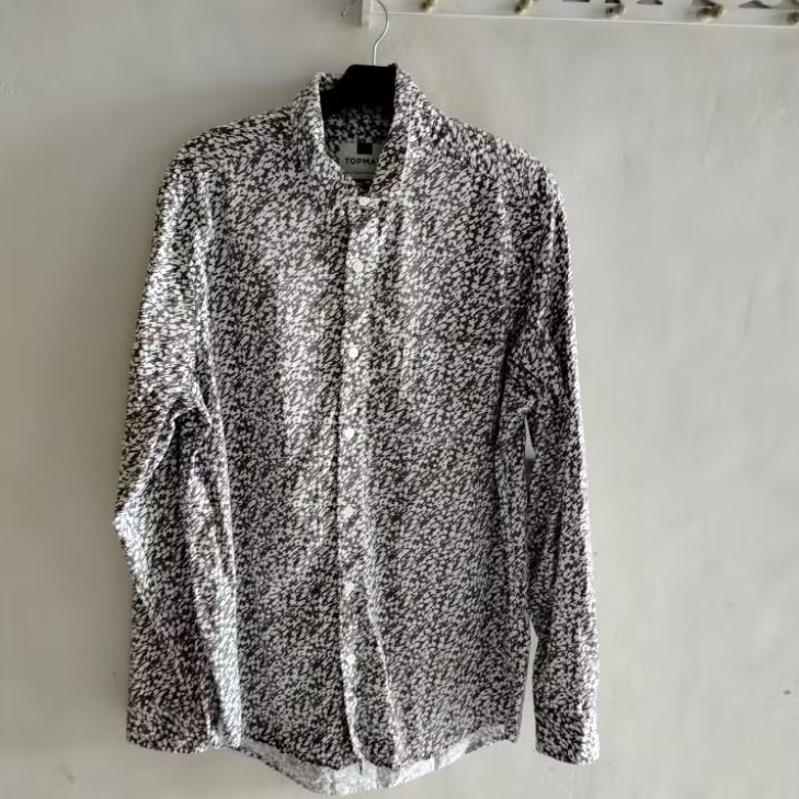 kemeja pria SIZE L Motif topman
