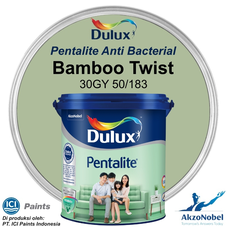CAT DULUX PENTALITE AB 2.5 LT - BAMBOO TWIST 30GY 50/183