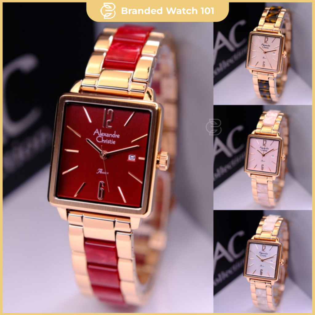 ORIGINAL Jam Tangan Wanita Alexandre Christie AC 2917 / AC2917 / 2917 / AC 2B80 / AC2B80 / 2B80 Gara