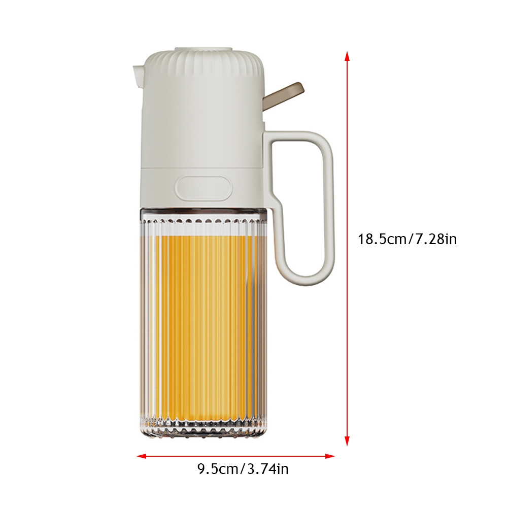 Spray Botol Minyak Semprot Kaca 250ml Cooking Oil Sprei Bottle 0499