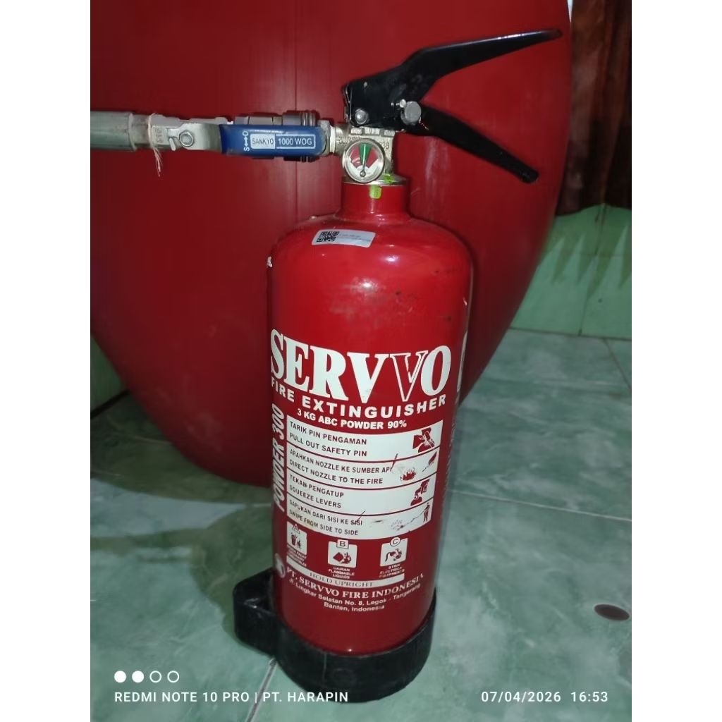 APAR 3Kg Pemadam api 3 Kg POWDER DRY CHEMICAL