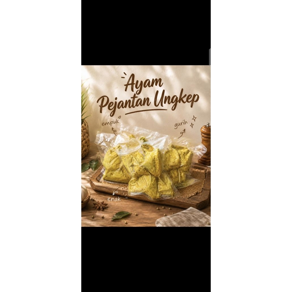 Ayam Pejantan Ungkep