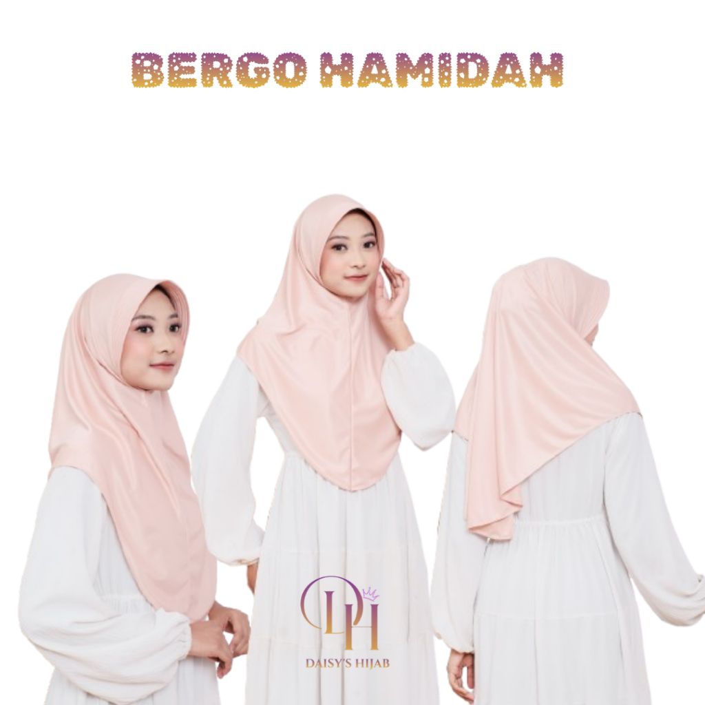 Bergo Hamidah Pet Antem - Daily Hijab