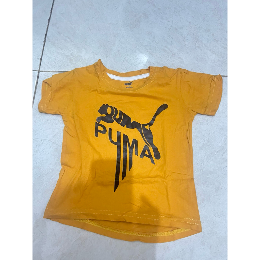 kaos puma anak