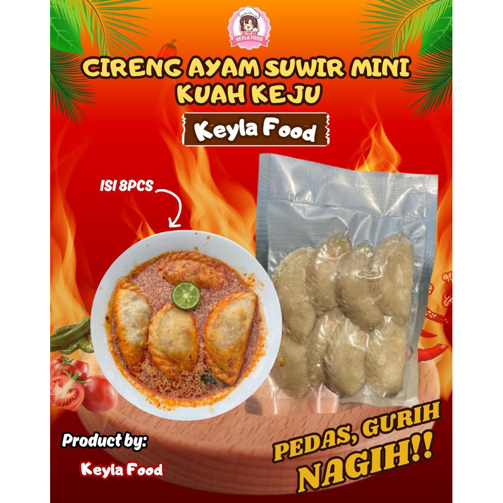 Cireng MINI KUAH KEJU isi 8pcs food