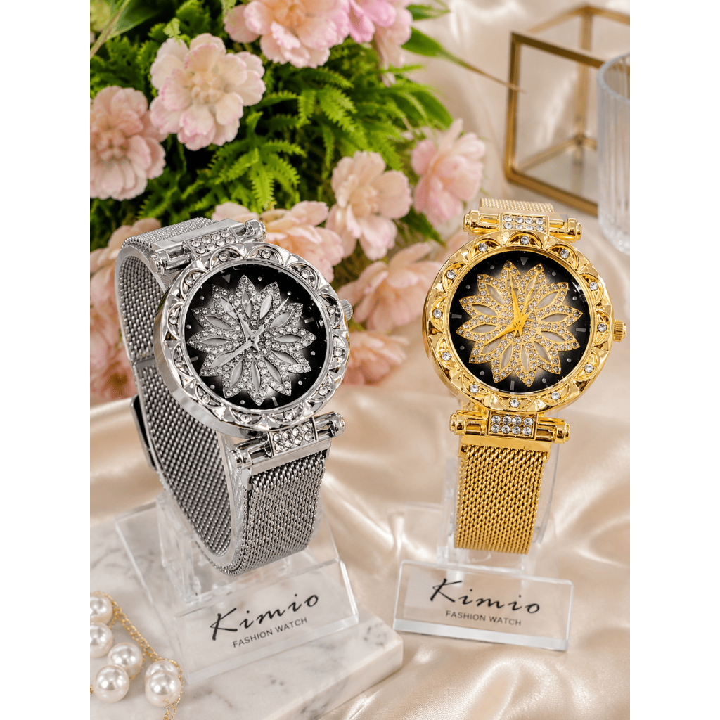 Jam Tangan Wanita Rantai Pasir Kimio 6846