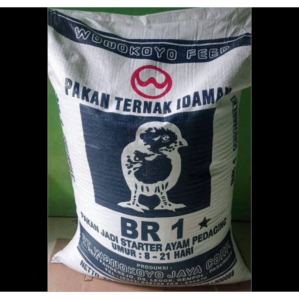 BR 1 WONOKOYO PUR AYAM PEDAGING STARTER/PAKAN AYAM