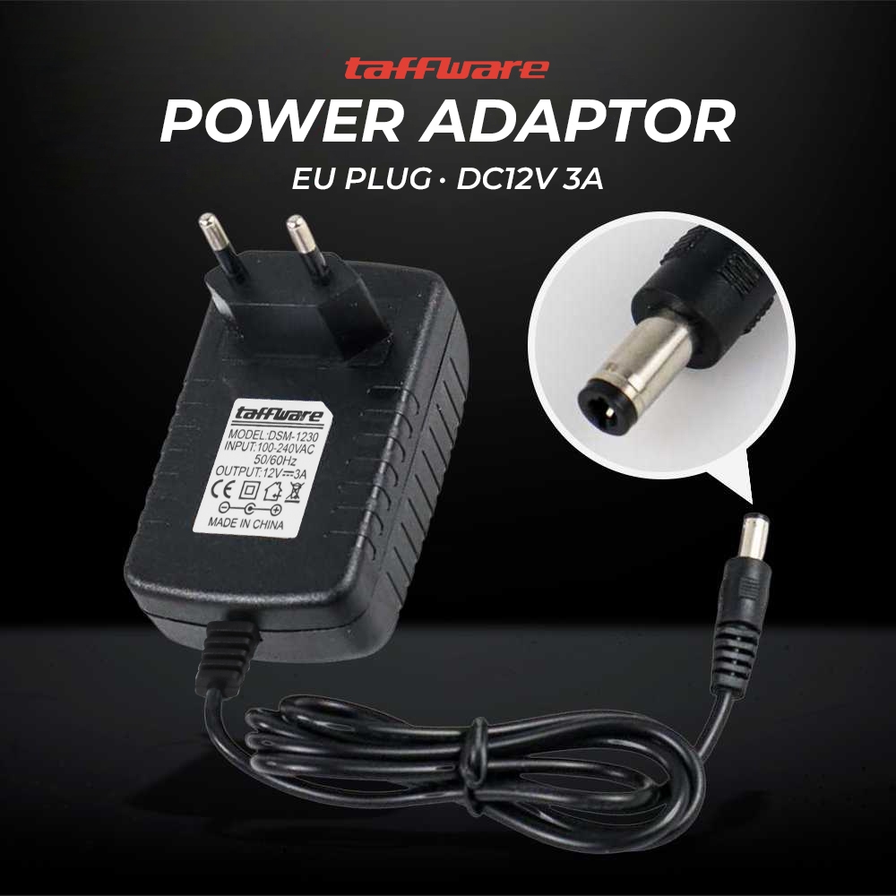 Adaptor Power Supply Converter AC to DC 12V 3A LED Strip Alat Lampu