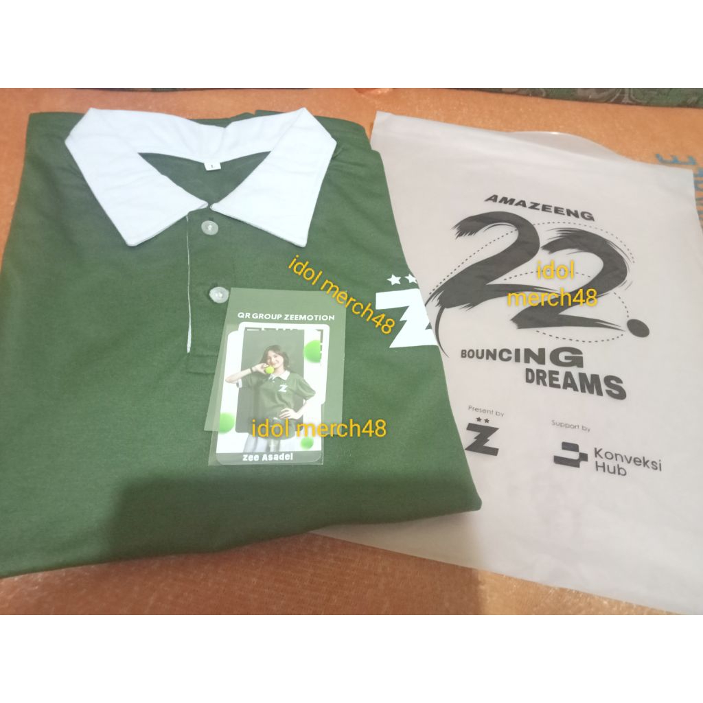 Official Fanbase Zeemotion || BDTS || BIRTHDAY T-SHIRT ZEE (EX MEMBER JKT48) 21 & 22 tahun