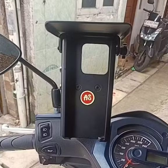 Holder hp motor,As holder tutup panjang Lubang camera sofecase tipis