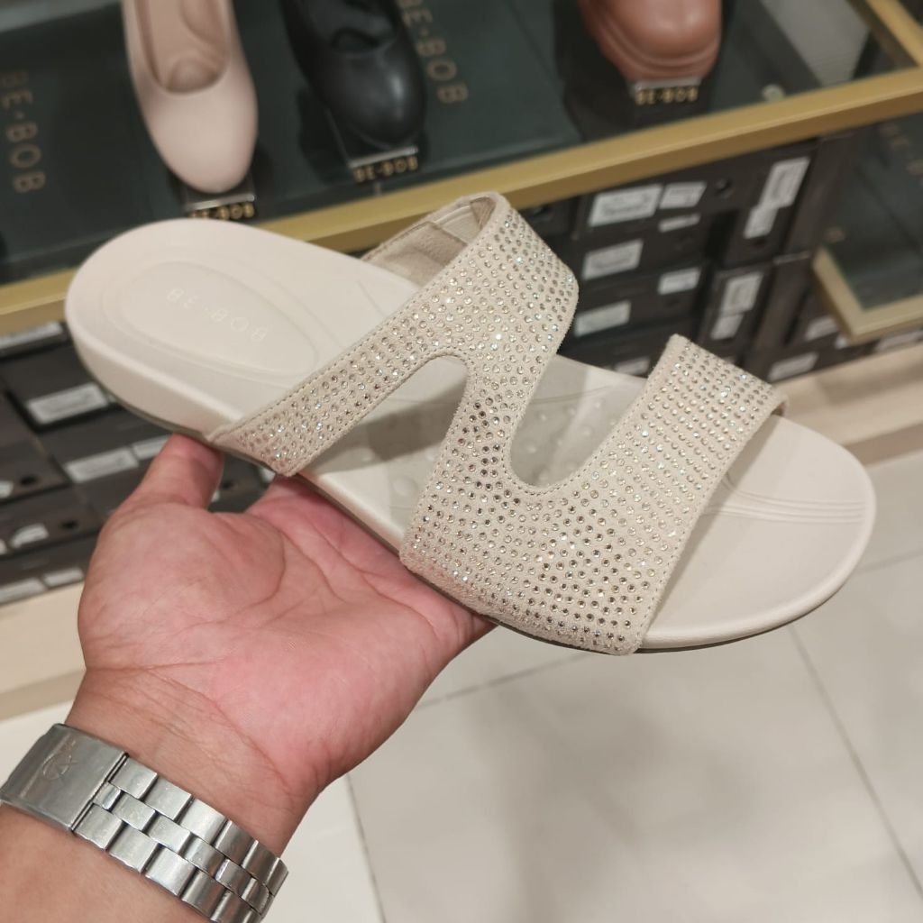 BE BOB SANDAL FLAT WANITA CANTIK ORIGINAL