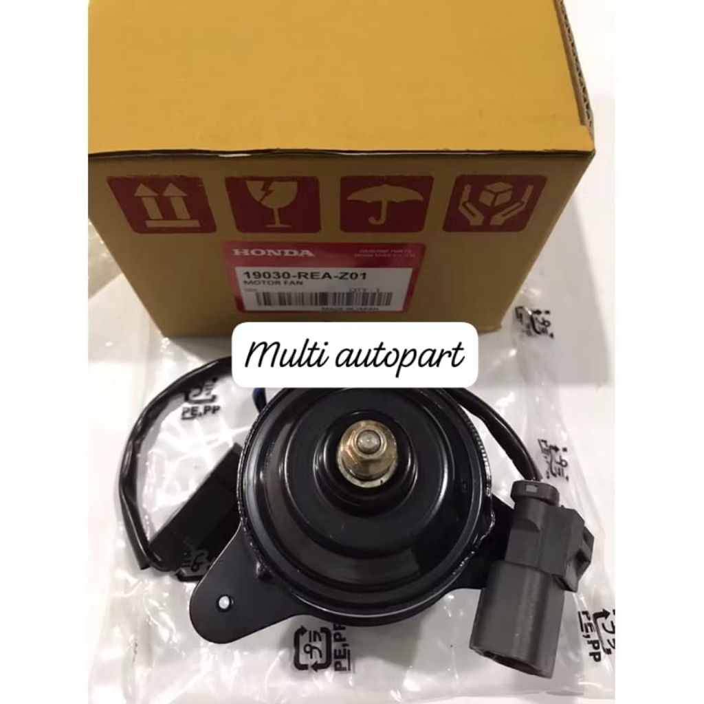 motor fan radiator 19030-REA-Z01  jazz lama tahun 2004 - 2007