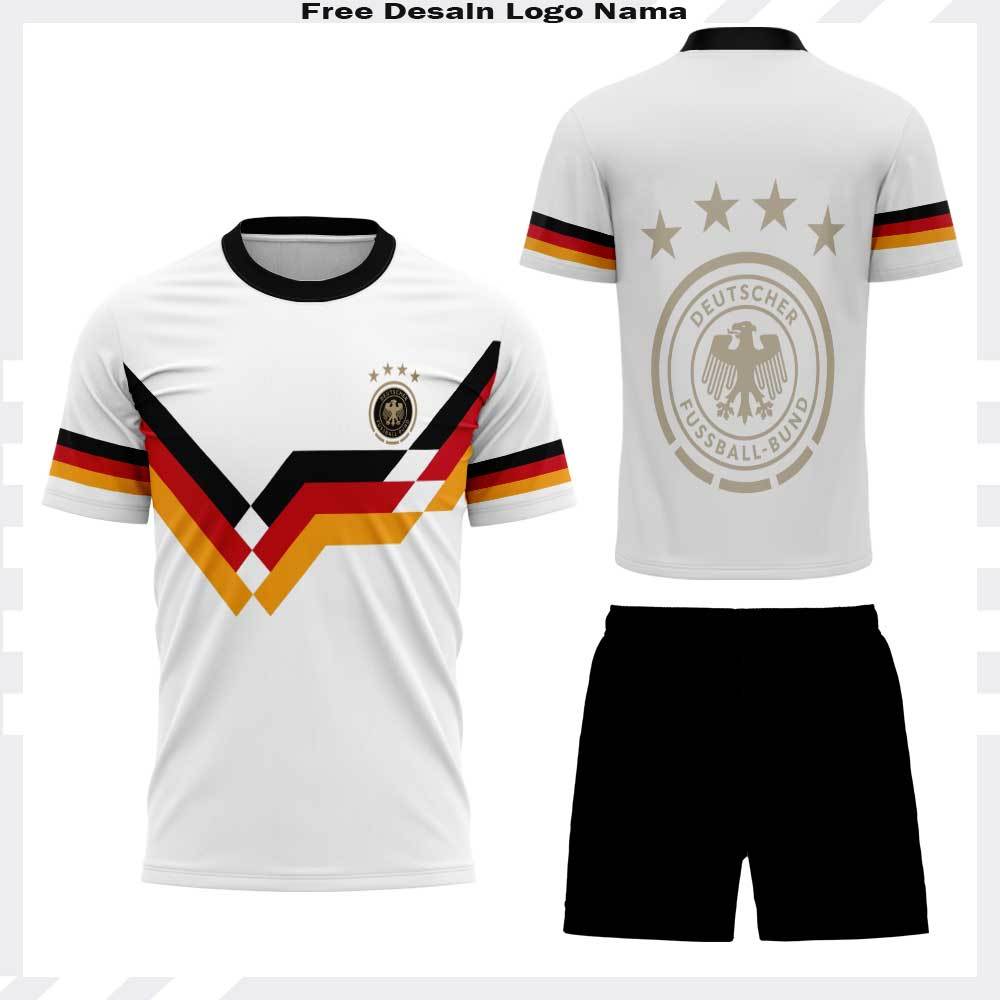 Jersey Sepak Bola  Germany Jersey Suporter Germany Jersey Jerman full printing germany