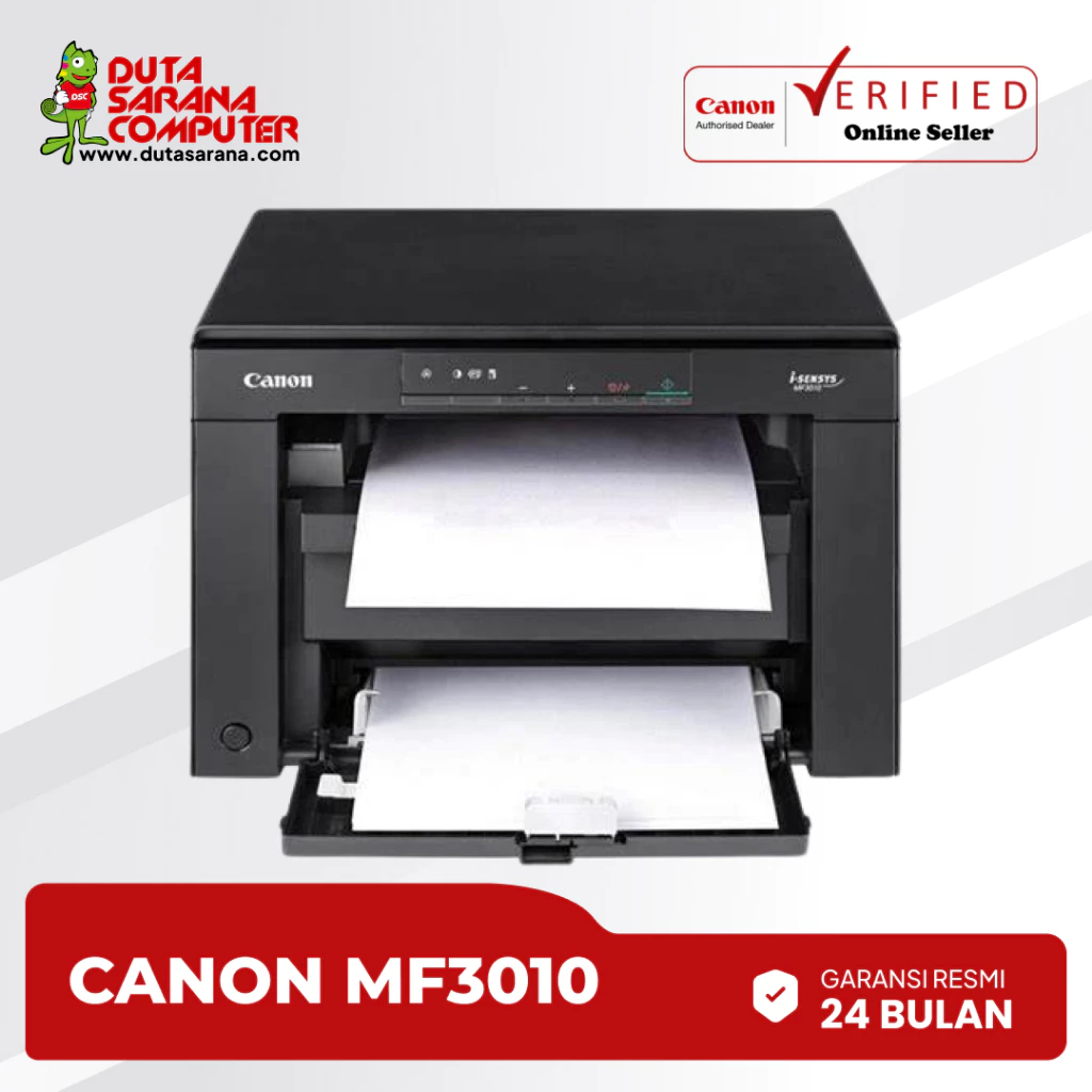 PRINTER LASER CANON MF3010 PRINT SCAN COPY A4