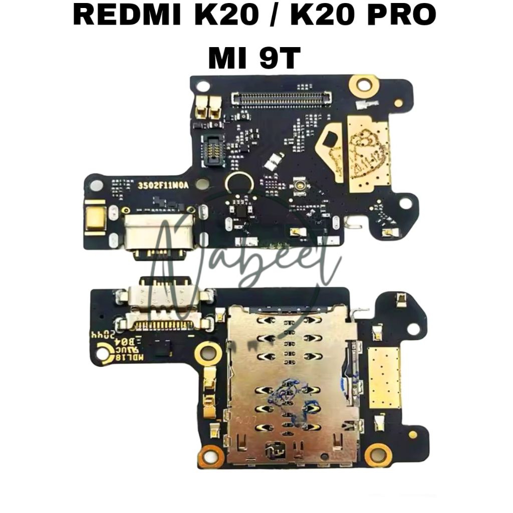 CONECTOR SIM / PCB CAS / PAPAN CAS HP XIAOMI REDMI K20 / K20 PRO / MI 9T ORI