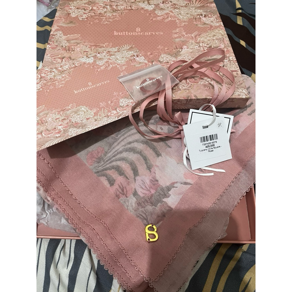 Splitpay PL hijab Buttonscarves Tuscany Rose