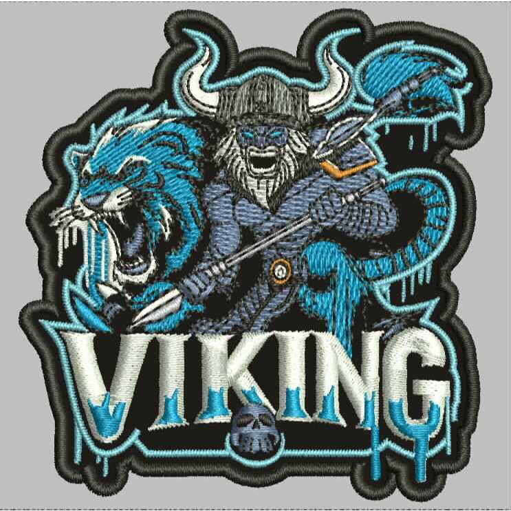 PATCH BORDIR LOGO VIKING PERSIB