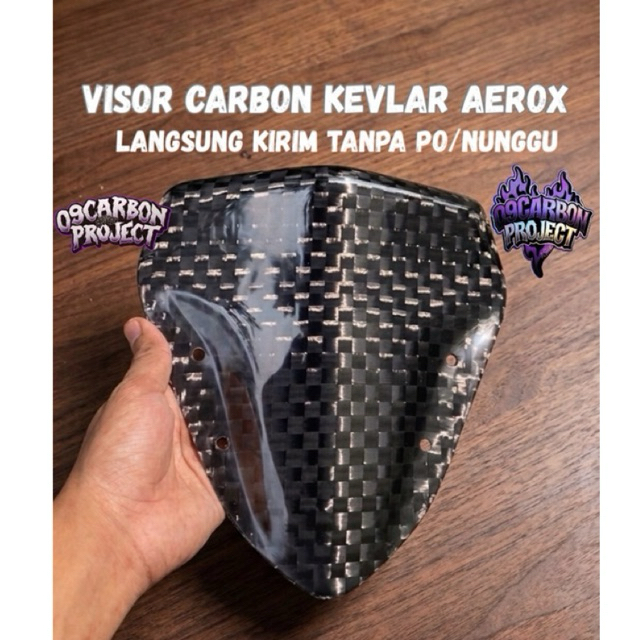 visor carbon kevlar aerox motif catur spreadthow