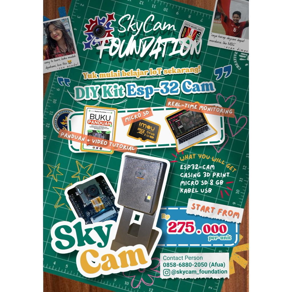 SkyCam DIY Esp-32 Cam