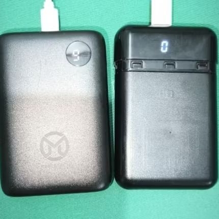 MODUL POWERBANK LCD DIGITAL BEKAS KONDISI NORMAL