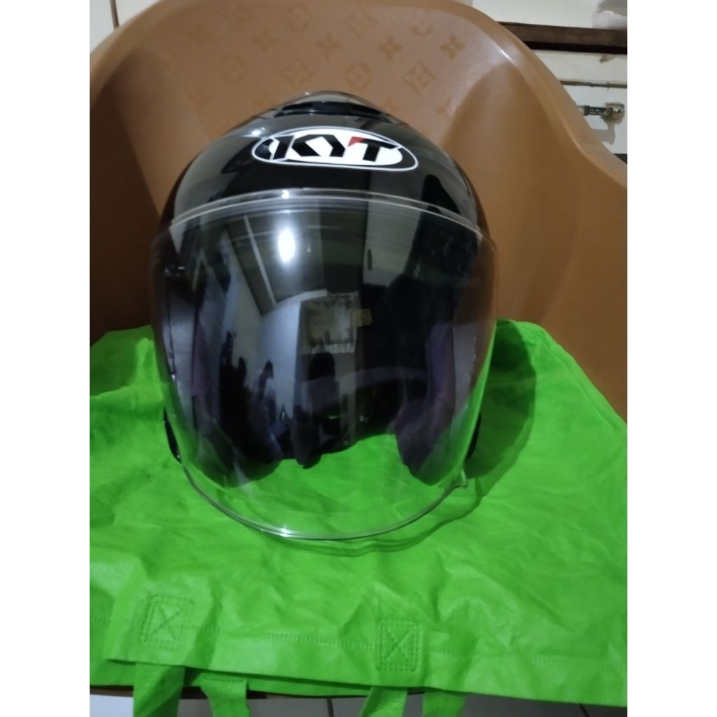 Helm kyt kyoto hitam second
