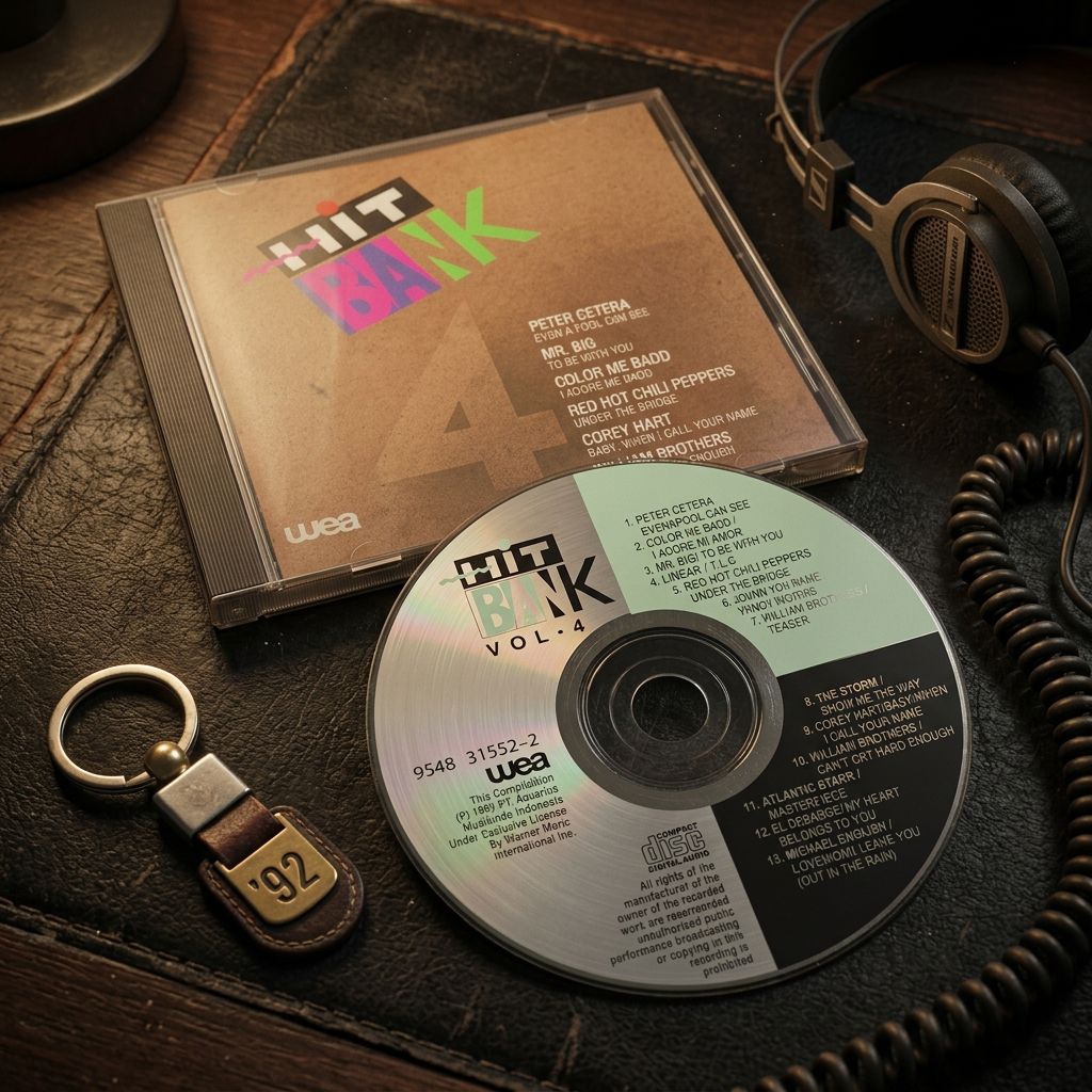 Cd V/A. Hit Bank Made In Indonesia