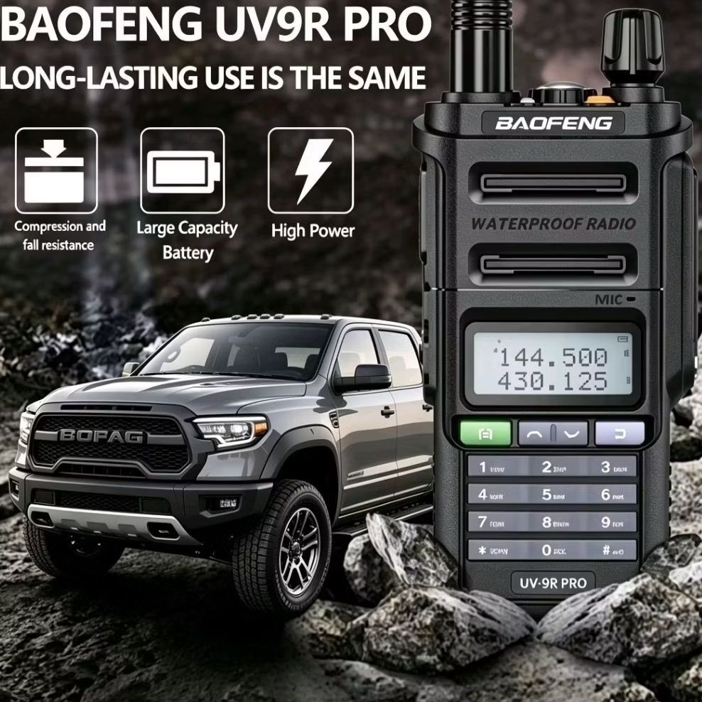 BAOFENG UV-9R PRO UHF-VHF Type C Charging connect  HT WLN KD-C1 & MARINE