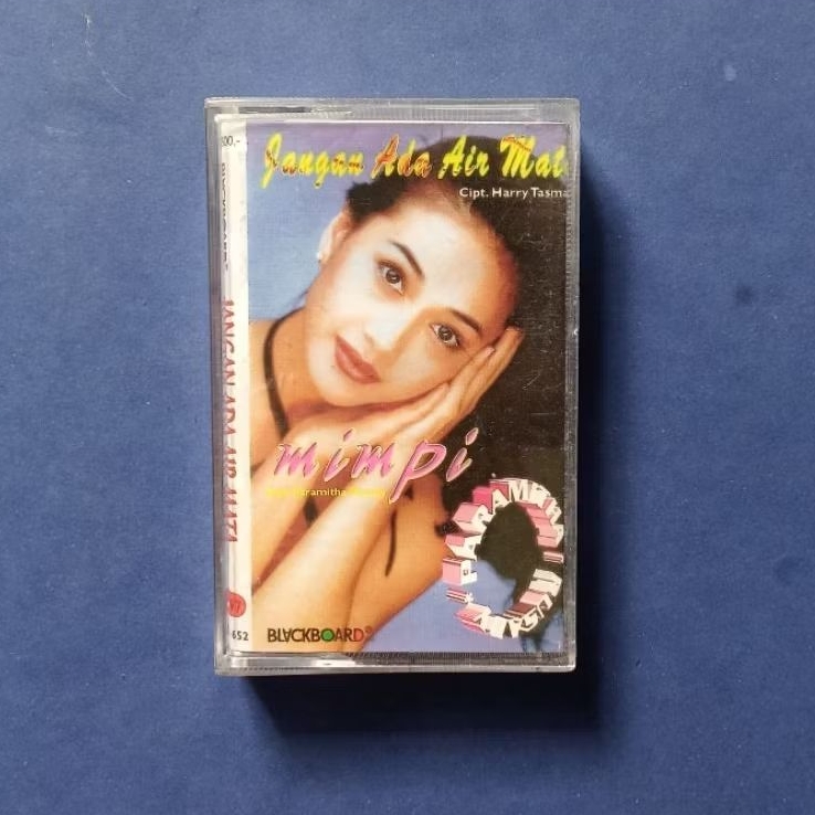 Kaset Pita Paramitha Rusady Album Jangan Ada Air Mata Prod BLACKBOARD Ind