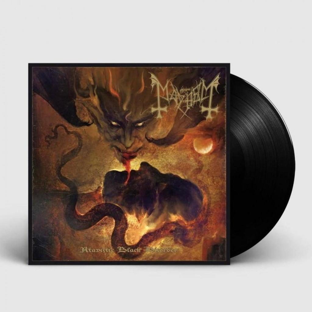 VINYL - MAYHEM - ATAVISTIC BLACK DISORDER / KOMMANDO (BLACK VINYL)