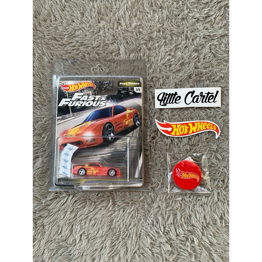 HOTWHEELS PREMIUM FAST & FURIOUS MAZDA RX-7 FD