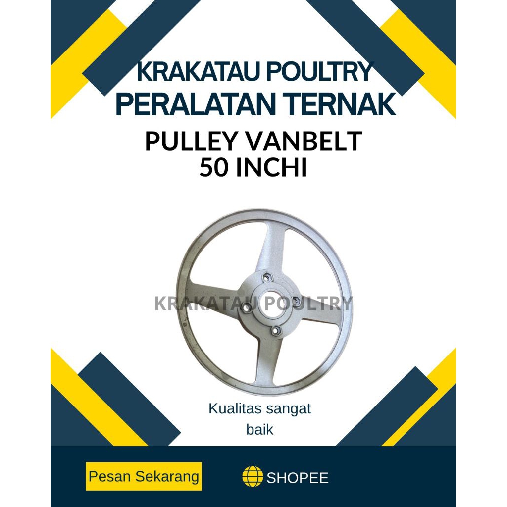 PULLEY VANBELT 36 INCHI & 50 INCHI