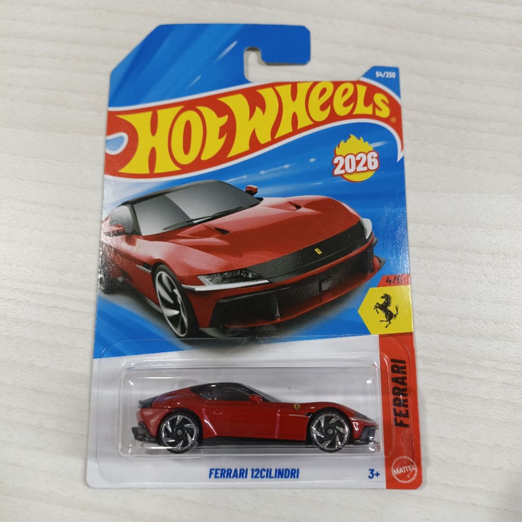 Hotwheels Ferrari 12 Cilindri