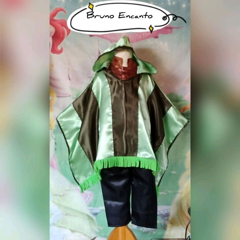 Bruno Costume Encanto Kostum Bruno Encanto untuk Boy dan Dewasa