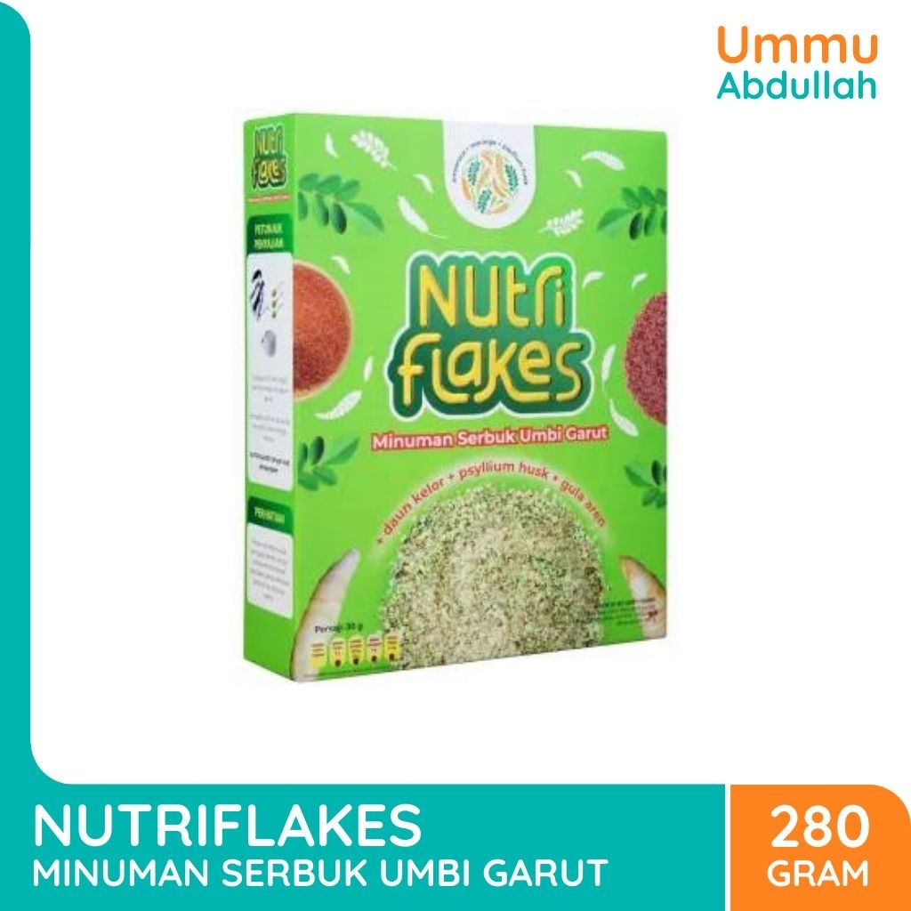 Nutriflakes MAKASSAR Sereal Asam Lambung Maag, Gerd,