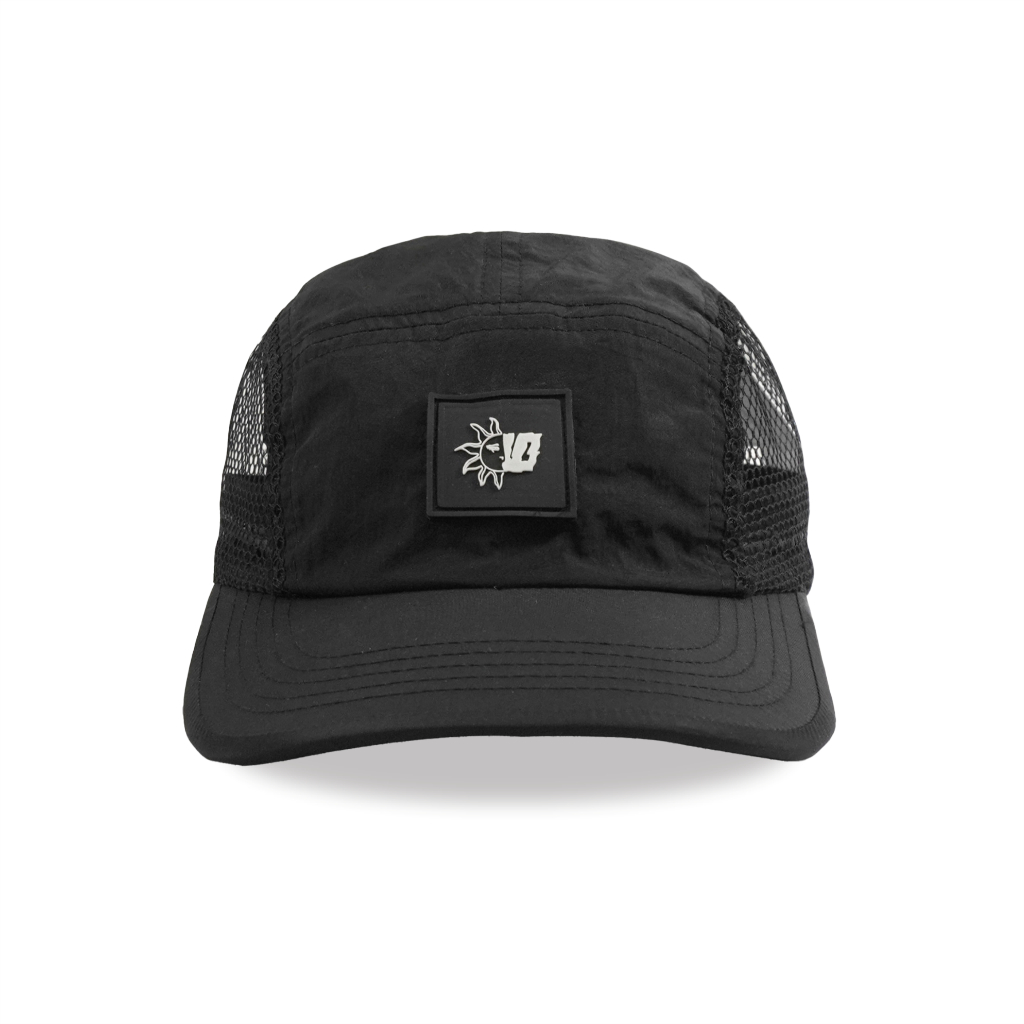 Waveblast Hat Five Panel - Gomma Black