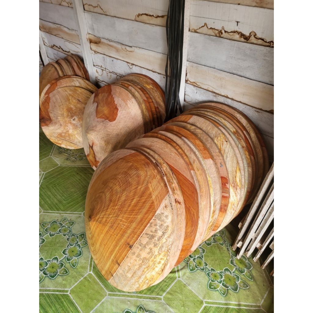 Alat Dulang Emas (LINGGANGAN) Kayu jingah/rengas uk.55cm