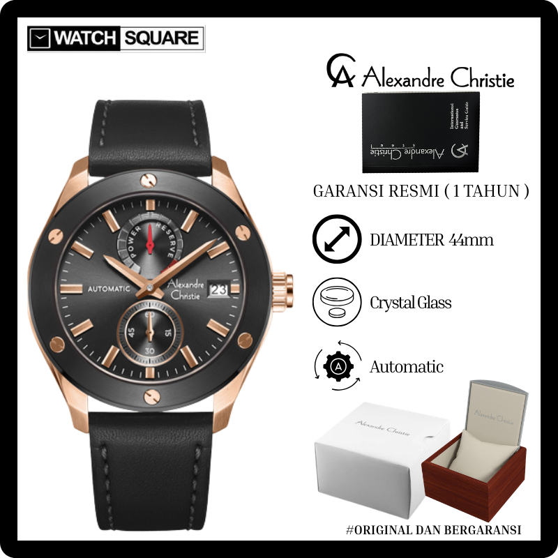 Jam tangan pria Alexandre Christie AC-3044 Automatic