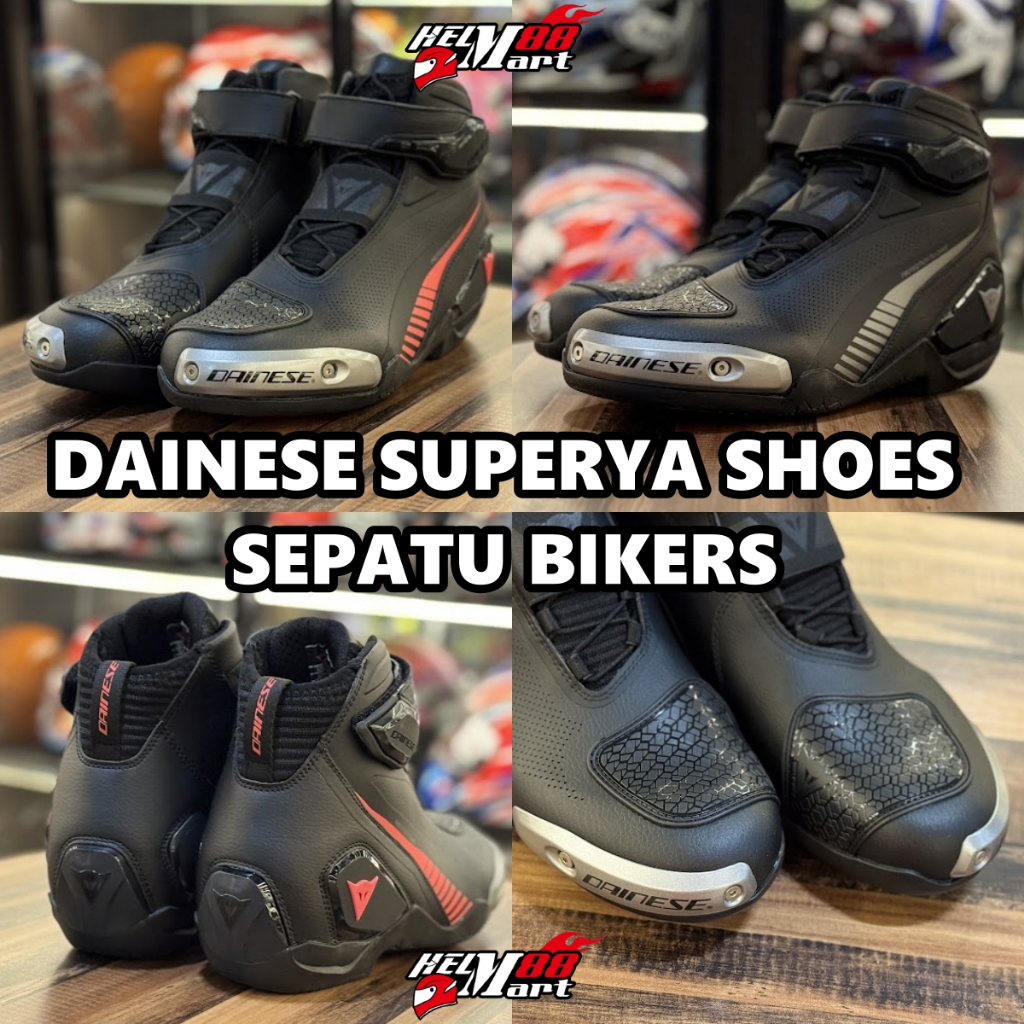 DAINESE SUPERYA Motorcycle Shoes - Sepatu Motor Sport Dainese Original