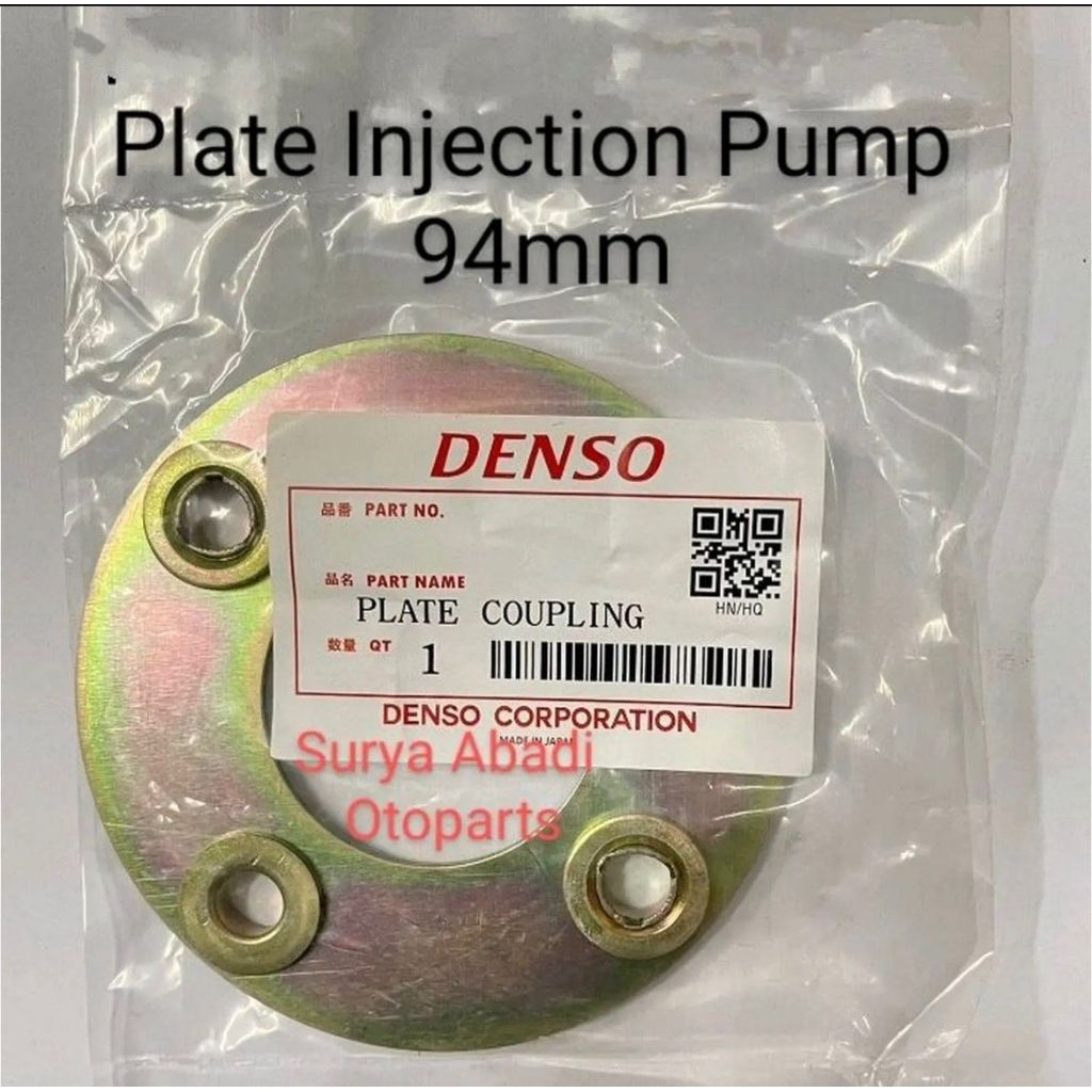 Plate Injection Pump Plate Coupling Timer Pump Kecil 94mm