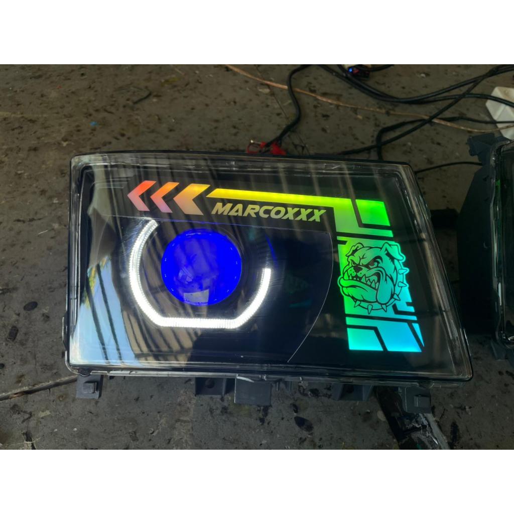 Headlamp Custom Set Biled Lampu Canter Headlamp Canter Headlamp Biled Proji 3 Inch 55/70 Watt